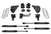 FabTech K2404M 4" inch Budget Lift Kit with Stealth Shocks | 2023-2025 Ford F250/F350 Powerstroke 4WD