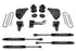 FabTech K2404M 4 inch Budget Lift Kit with Stealth Shocks | 2023-2025 Ford F250/F350 Powerstroke 4WD