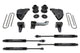 FabTech K2404M 4 inch Budget Lift Kit with Stealth Shocks | 2023-2025 Ford F250/F350 Powerstroke 4WD