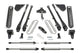 FabTech K2417DL 6 inch 4-Link Lift Kit with Dirt Logic Shocks | 2023-2025 Ford F250/F350 Powerstroke 4WD