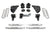 FabTech K2404 4" inch Budget Lift Kit with Performance Shocks | 2023-2025 Ford F250/F350 Powerstroke 4WD