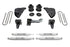 FabTech K2404 4 inch Budget Lift Kit with Performance Shocks | 2023-2025 Ford F250/F350 Powerstroke 4WD