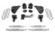 FabTech K2404 4 inch Budget Lift Kit with Performance Shocks | 2023-2025 Ford F250/F350 Powerstroke 4WD