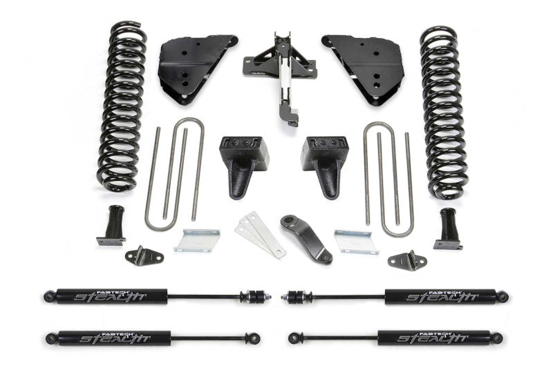 FabTech K2405M 4 inch Basic Lift Kit with Stealth Shocks | 2023-2024 Ford F250/F350 Powerstroke 4WD