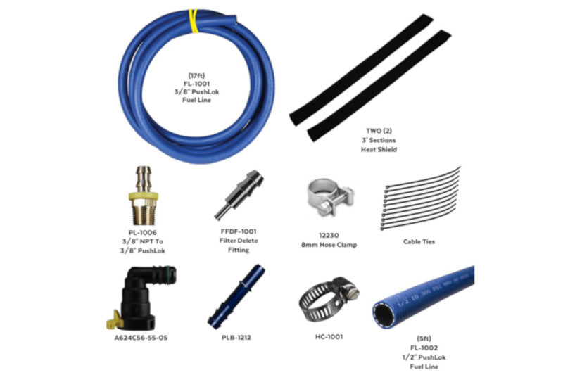 FASS PFD1001 Filter Delete Kit | 2011-2023 Ford F250/F350 6.7L Powerstroke