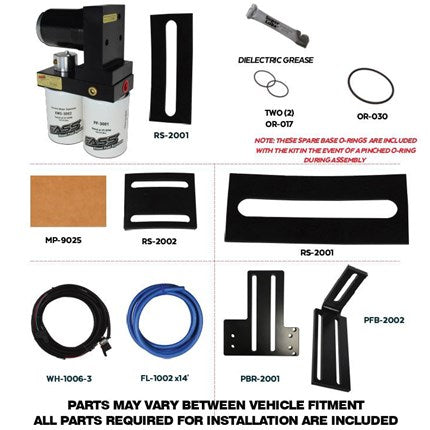 FASS TSD07165G Titanium Signature Series Diesel Fuel Lift Pump 165GPH | 2005-2018 & 2021-2024 RAM 2500/3500 5.9L Cummins/6.7L Cummins