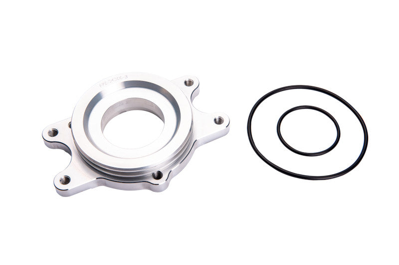 Fleece FPE-DMAX-CP3-ADPT Billet Aluminum CP3 Adapter | 2001-2016 GM Silverado/Sierra 2500HD/3500HD 6.6L Duramax