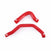 Mishimoto MMHOSE-RAM-94DRD Red Silicone Coolant Hose Kit | 1994-1997 Dodge RAM 2500/3500 5.9L 12V Cummins