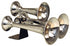 Kleinn 502 Chrome Triple Train Horn with Copper Trumpets & 1/2 Airline | Universal