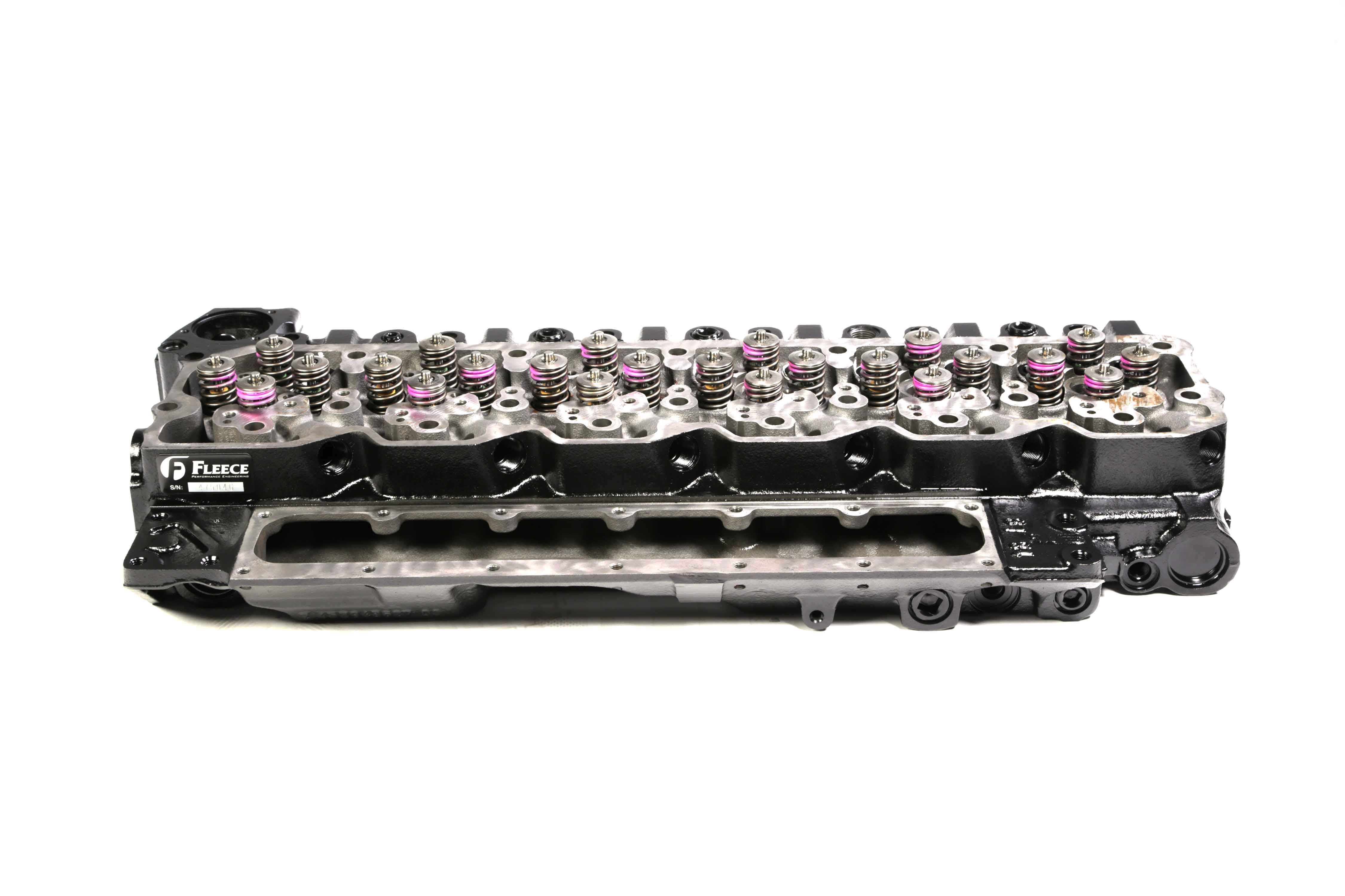 Fleece FPE-61-10009 Reman Cummins Street Cylinder Head | 1998-2002 Dodge RAM 2500/3500 5.9L Cummins
