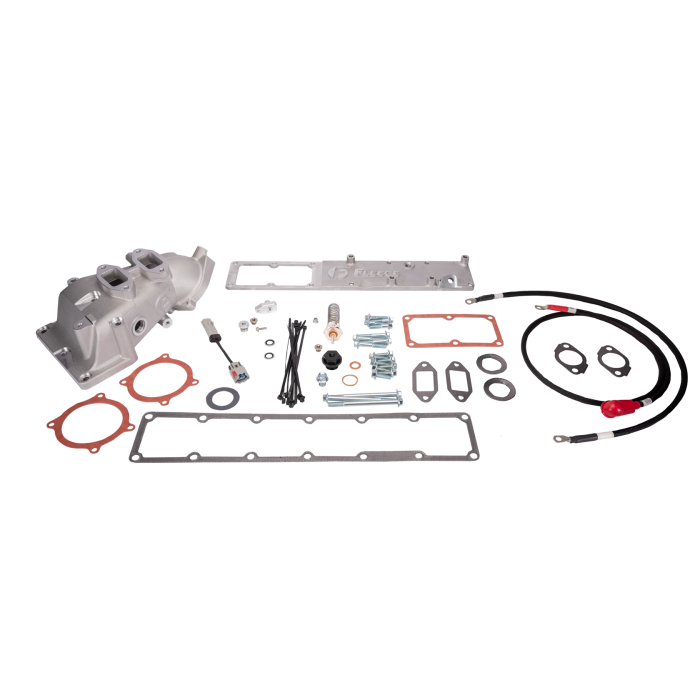 Fleece FPE-CUMM-IHK-0724 Performance Intake and Grid Heater Kit | 2007.5-2024 Dodge RAM 2500/3500 6.7L Cummins