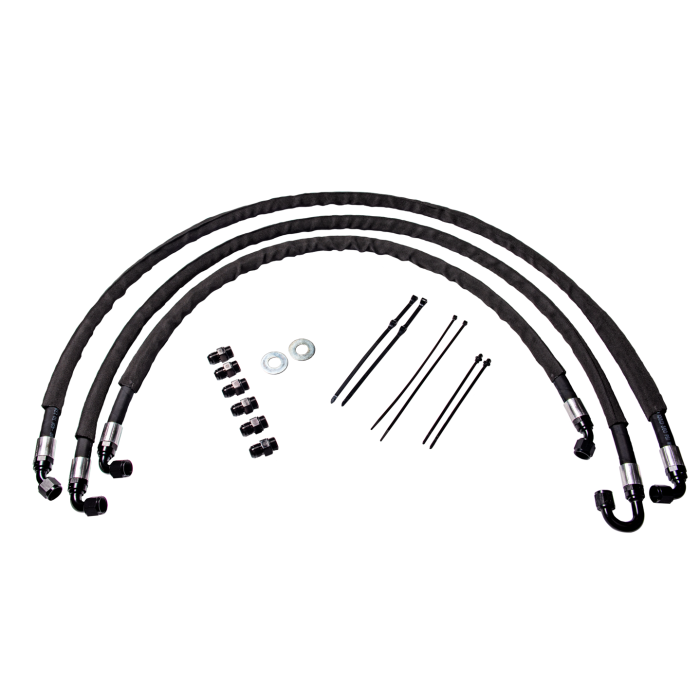 Fleece FPE-TL-LML-1114 Transmission Cooler Line Set | 2011-2014 GM Sierra/Silverado 2500HD/3500HD 6.6L Duramax LML
