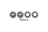Ford Performance M-1007K-1808SD 18x8 inch Matter Black Wheel Kit | 2005-2022 Ford F250/F350
