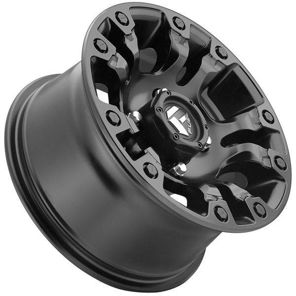 Fuel D56017901745 17x9 Vapor Matte Black -12mm Offset Wheel | 1994-2024 Ford F250/F350 Super Duty