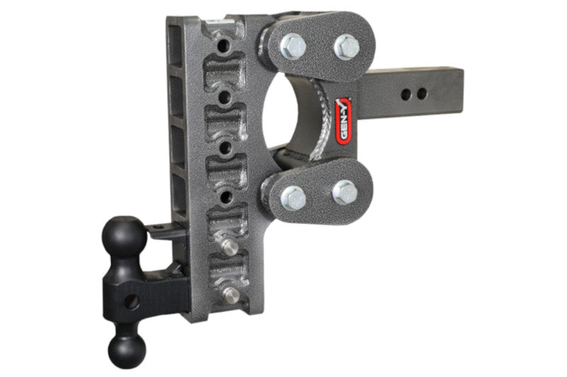 Gen-Y GH-1126 The Boss Torsion Flex Class V 16K Drop Hitch 10 inch Drop for 2-1/2 inch Reciever | Universal