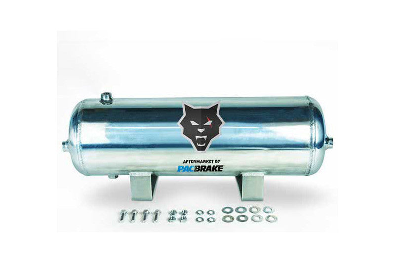 PacBrake HP10264 2-1/2 Gallon Aluminum Basic Air Tank Kit Tank & Hardware Only | Universal