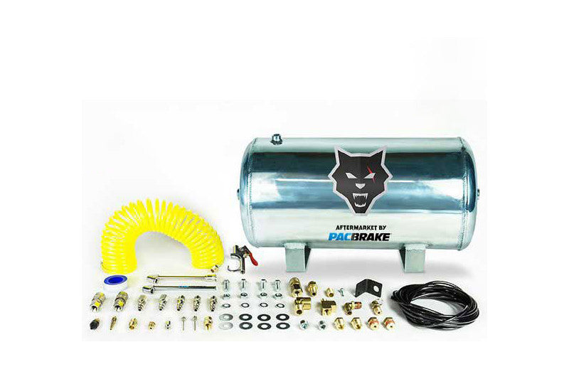 PacBrake HP10268 5 Gallon Aluminum Premium Air Tank Kit | Universal