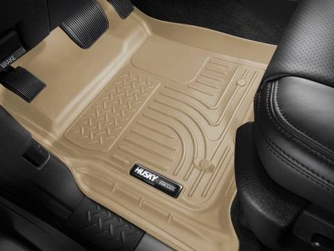 Husky 99043 Front & 2nd Seat Floor Liners | 2010-2018 RAM 2500/3500