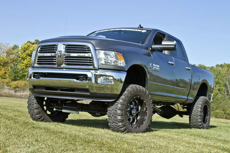 Zone Offroad D134 6" inch Coil Spring Lift Kit - 3.5" inch Rear Axle | 2009-2013 Dodge RAM 2500/3500 6.7L Cummins 4WD