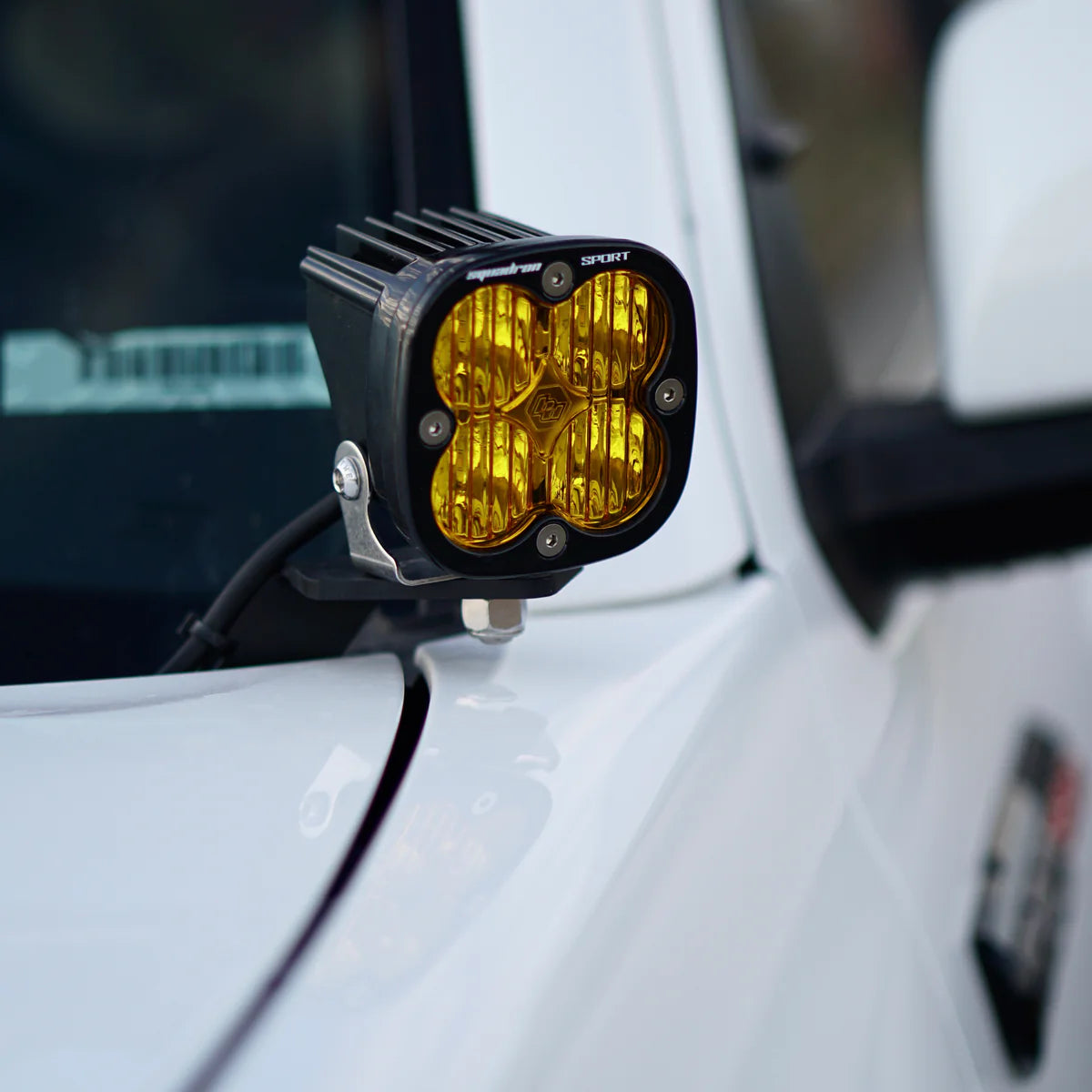 Baja Designs 760015 LED Light Pods Amber Lens Spot Each XL R 80 Wide Cornering | Universal