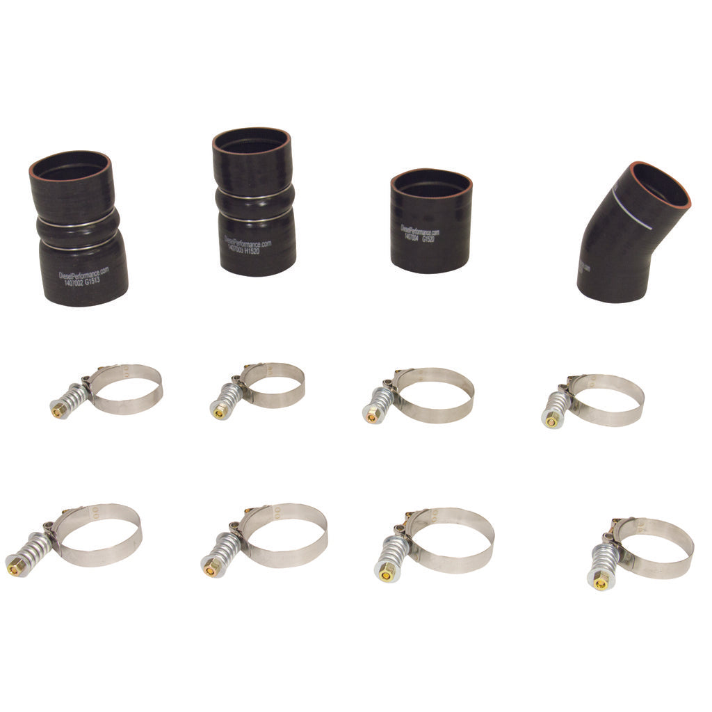 BD Diesel 1047035 Intercooler Hose & Clamp Kit | 2003-2007 Ford F250/F350 6.0L Powerstroke Powestroke