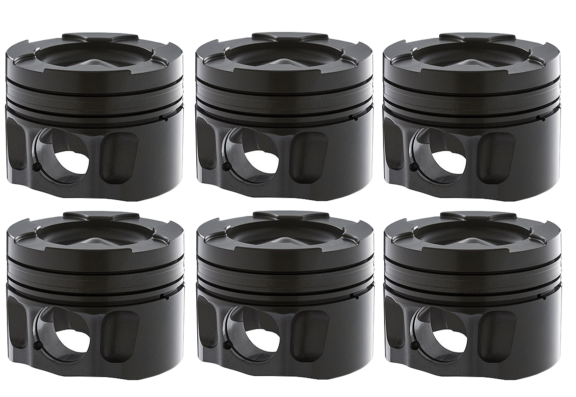 Carrillo DH7106 High-Performance Piston Set | 2007.5-2018 Dodge RAM 2500/3500 6.7L Cummins