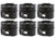 Carrillo D7104 High-Performance Piston Set | 1989-2007 Dodge RAM 2500/3500 5.9L/6.7L Cummins