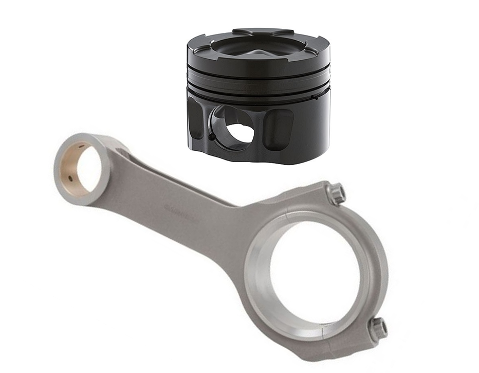 Carrillo DH7107PRKH-64 Hybrid Piston & Connecting Rod Kit | 1989-2007 RAM 6.4L HEMI