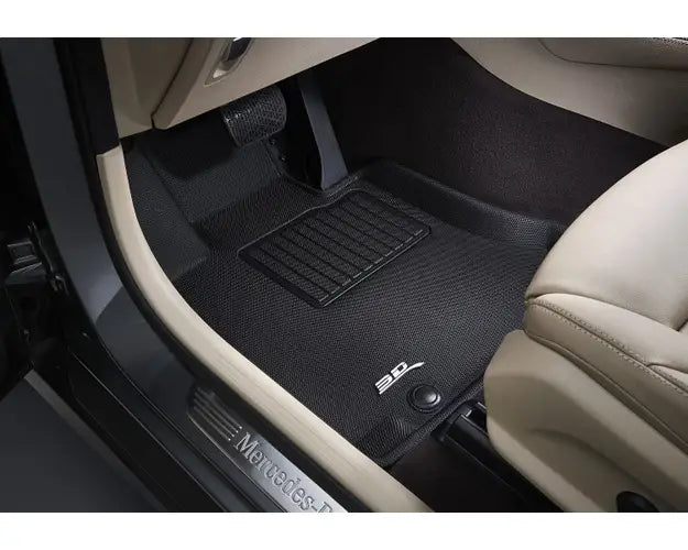 3DM L1DG02201509 Kagu Black Floor Mats | 2010-2016 RAM 2500/3500 Mega Cab