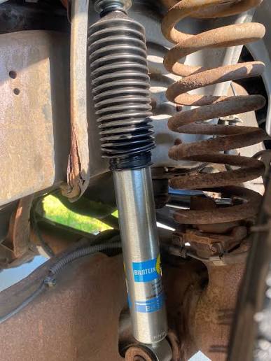 Bilstein 24-186643 B8 5100 Front Shock - for 0-2.5" Lift - (Single) | 1999-2006 GM Silverado/Sierra 1500