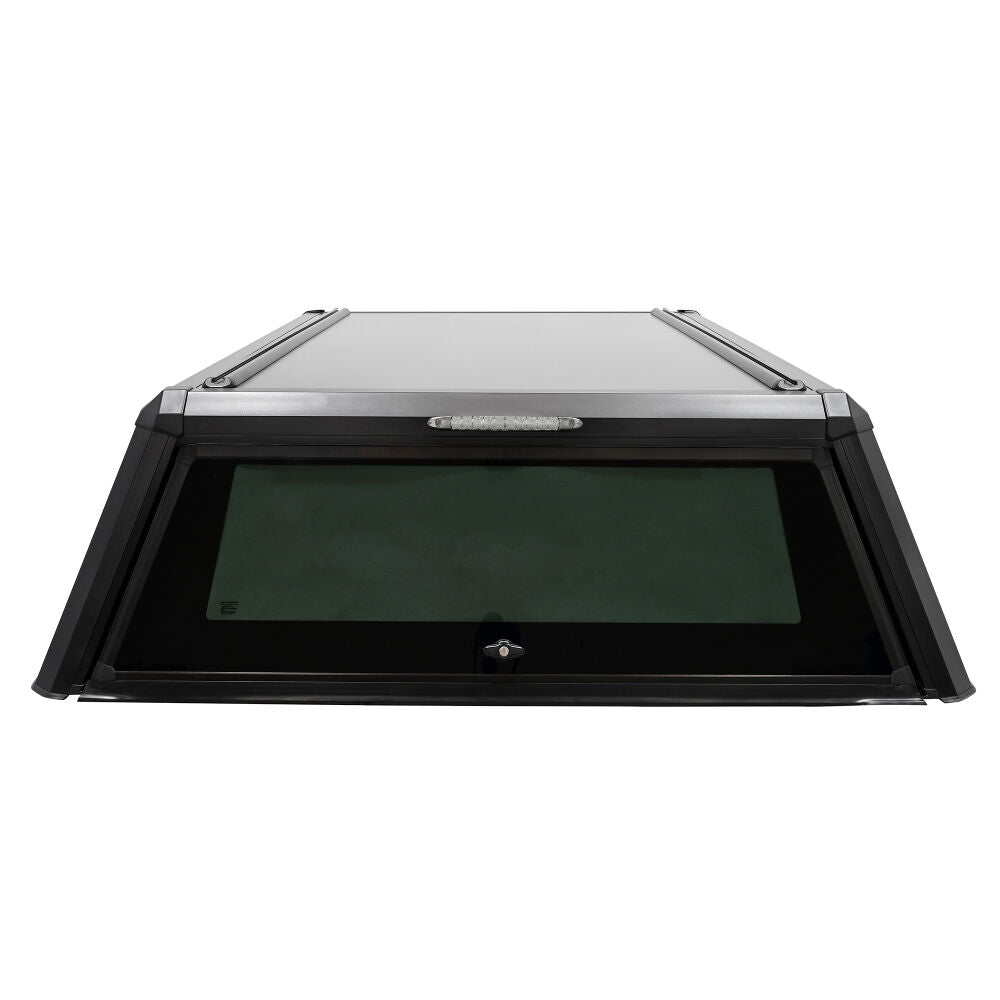 Westin 16-14765S EXP Truck Cap w/ Sliding Front Glass - Matte Black | 2020-2025 RAM 2500/3500 6.5ft Bed