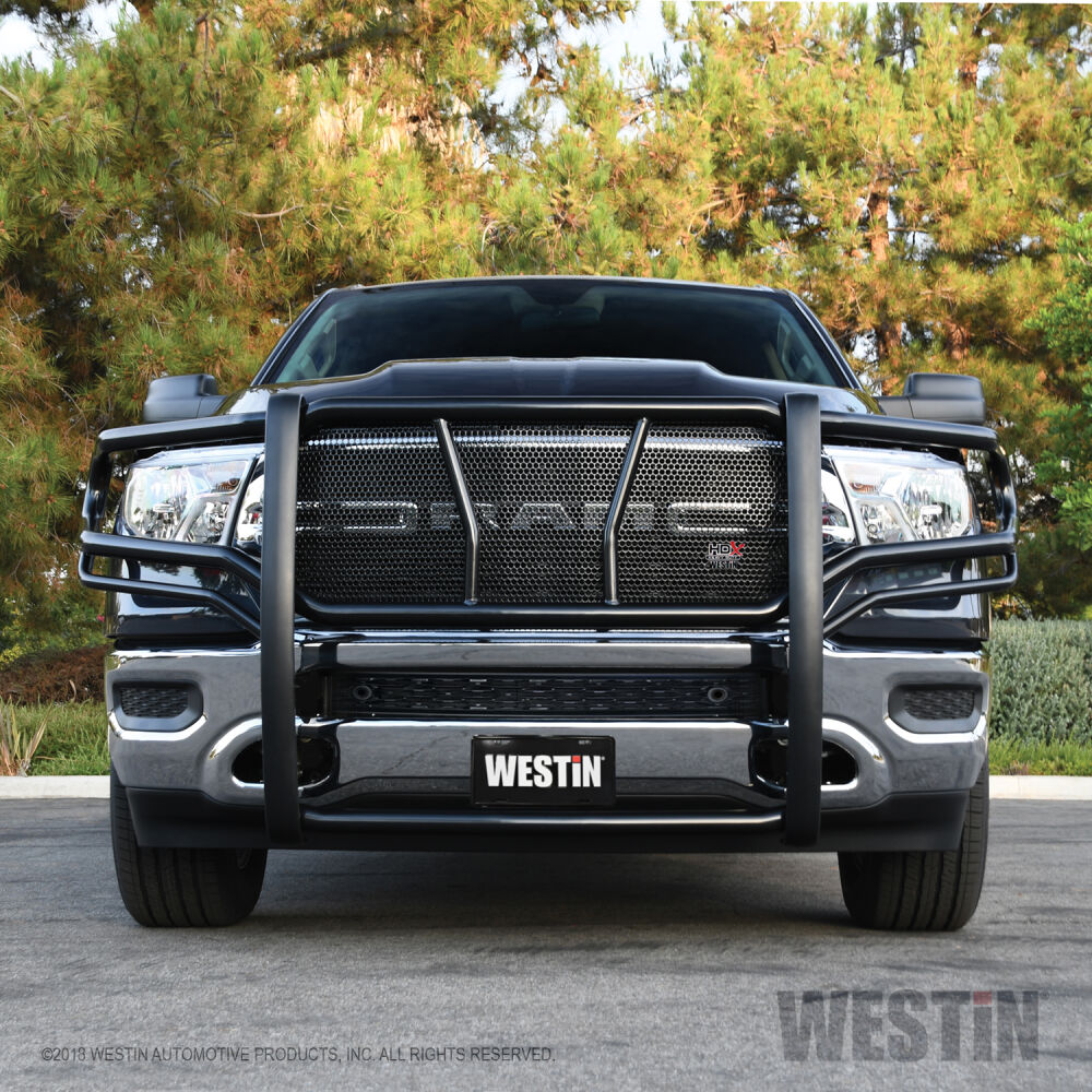 Westin 57-24020 HDX Stainless Steel Modular Grille Guards | 2019-2025 RAM 2500/3500