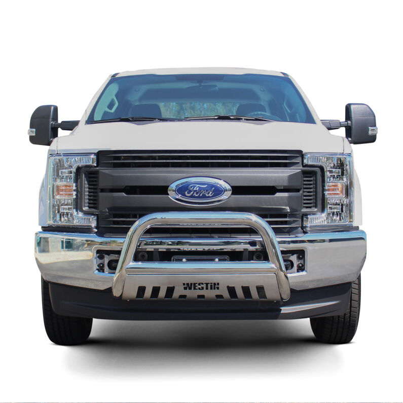 Westin 31-5630 E-Series Stainless Steel Bull Bar | 2015-2019 GM Silverado/Sierra 2500HD/3500HD
