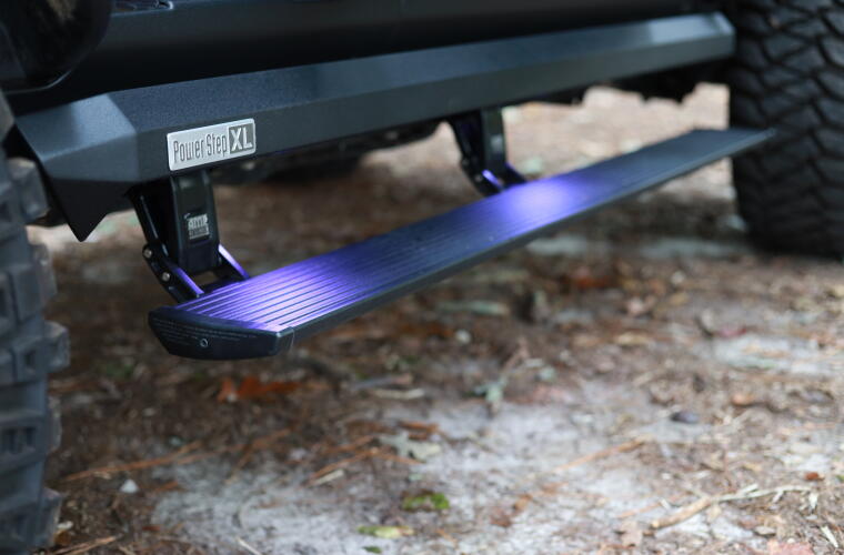 AMP Research 77134-01A PowerStep XL 3 inch Additional Drop Steps | 2008-2016 Ford F250/F350