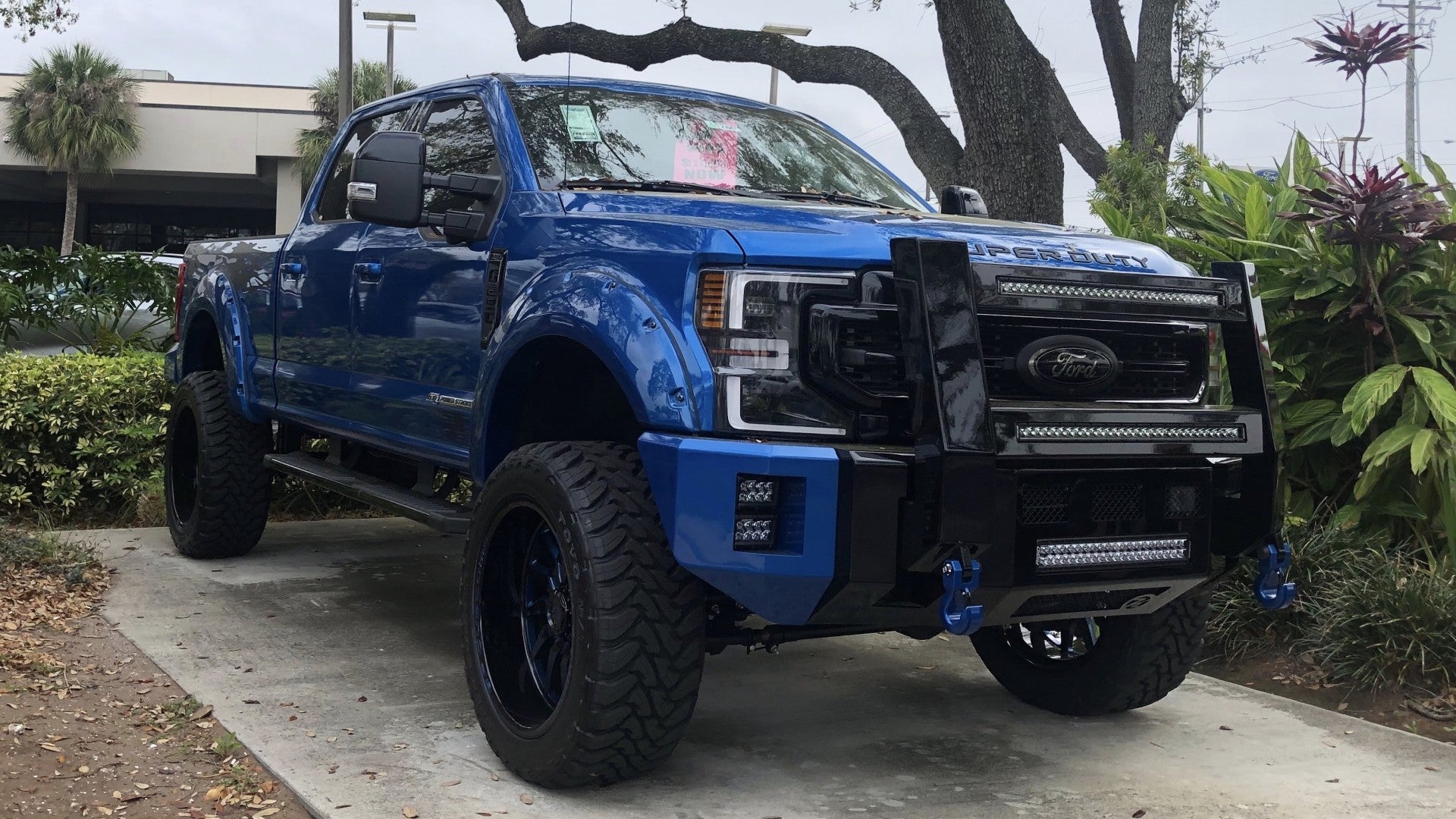 Ford Performance Commander Kelderman 202021017 Commander Grille Guard | 2017-2019 Ford F250/F350 ...