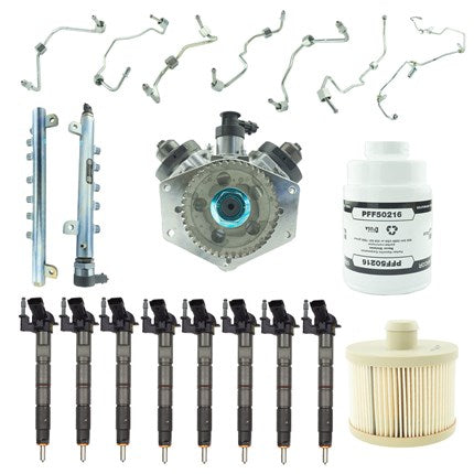 Industrial 4G6101 Bosch Disaster Kit | 2011-2016 GM Silverado/Sierra 2500HD/3500HD 6.6L Duramax LML