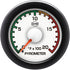 Isspro R14031 EV2 2-1/16 inch 0-2000F Pyrometer Gauge Kit w/ Pre-Turbo Color Band | Universal
