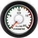 Isspro R14031 EV2 2-1/16 inch 0-2000F Pyrometer Gauge Kit w/ Pre-Turbo Color Band | Universal