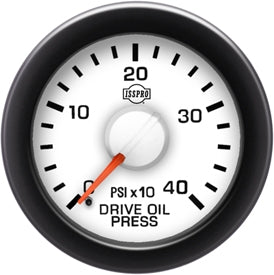 Isspro R14088 EV2 2-1/16 inch 0-400PSI Drive Oil Pressure Gauge Kit | Universal