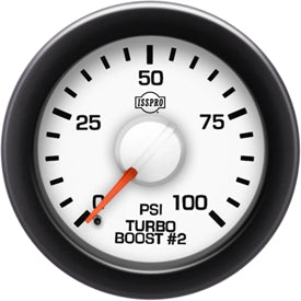 Isspro R14477 EV2 2-1/16 inch 0-100PSI Turbo Boost #2 Gauge | Universal