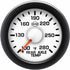 Isspro R14533 EV2 2-1/16 inch 100-280F Oil Temperatue Gauge - White Face Black Bezel | Universal