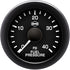 Isspro R16055 EV2 2-1/16 inch 0-40PSI Fuel Pressure Gauge - Black Face Black Bezel | Universal
