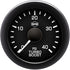 Isspro R16333 EV2 2-1/16 inch 0-40PSI Turbo Boost Gauge - Black Face Black Bezel | Universal