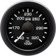 Isspro R16544 EV2 2-1/16 inch 140-320F Oil Temperature Gauge - Black Face Black Bezel | Universal