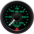 Isspro R16588 EV2 2-1/16 inch 100-280F Coolant Temperature Gauge - Black Face Black Bezel | Universal