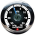 Isspro R3607TR EV2 2-1/16 inch 0-1500F Pyrometer Color Coded for Pre Turbo - Blace Face Black Bezel | Universal