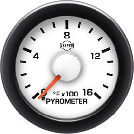 Isspro R68022 Performax 0-1600F Pyrometer Gauge with 8ft Lead Wire | Universal