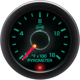 Isspro R68022 Performax 0-1600F Pyrometer Gauge with 8ft Lead Wire | Universal