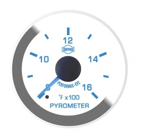 Isspro R13022 EV2 2-1/16 inch 0-1600F Pyrometer Gauge Kit | Universal