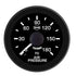 Isspro R16266 EV2 2-1/16 inch 0-180PSI Air Pressure Gauge - Black Face Black Bezel | Universal